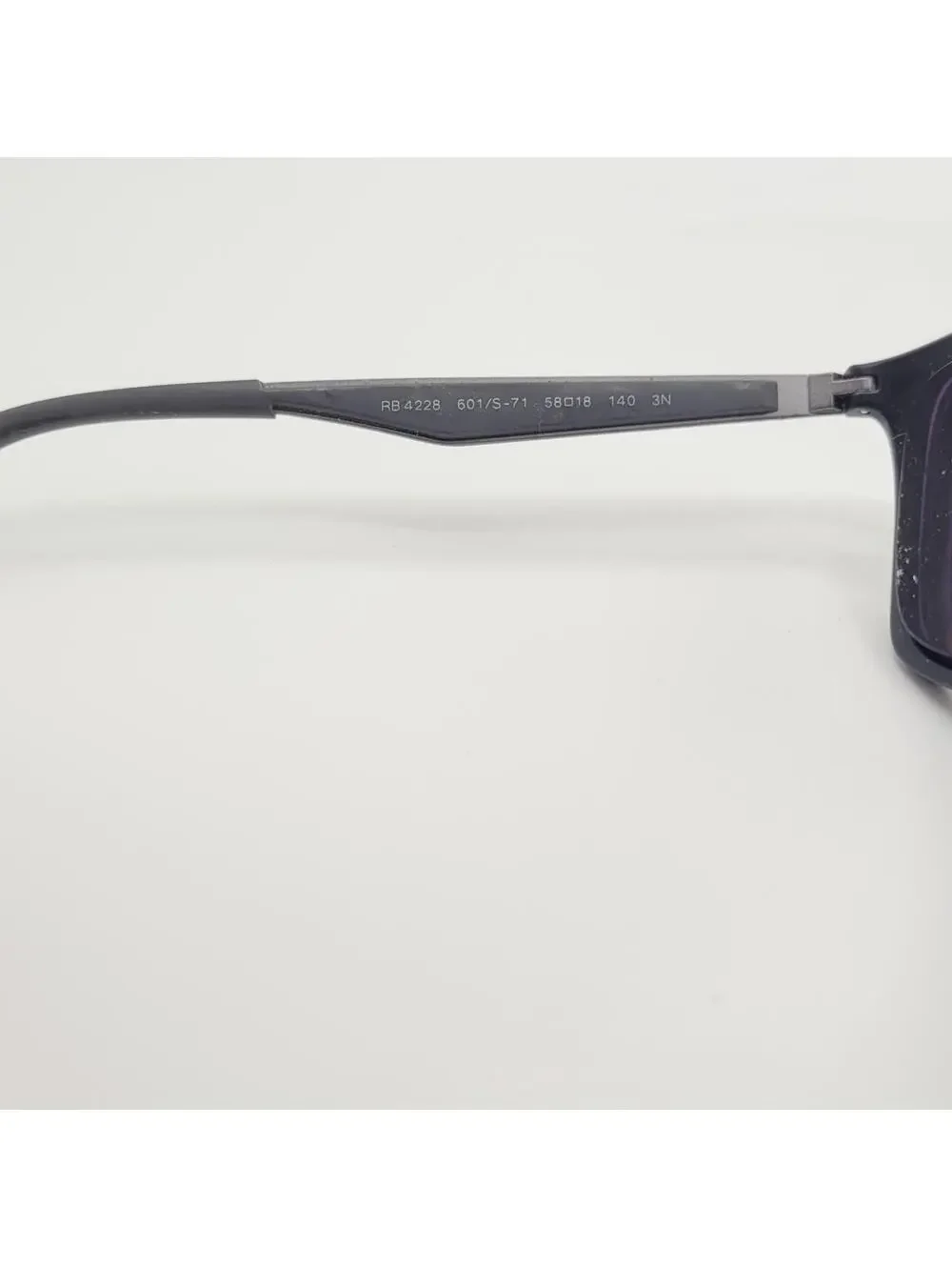RAY BAN Sunglasses RB 4228 601 71 Black Frames Only Mens 58-18-140 (READ DESC)